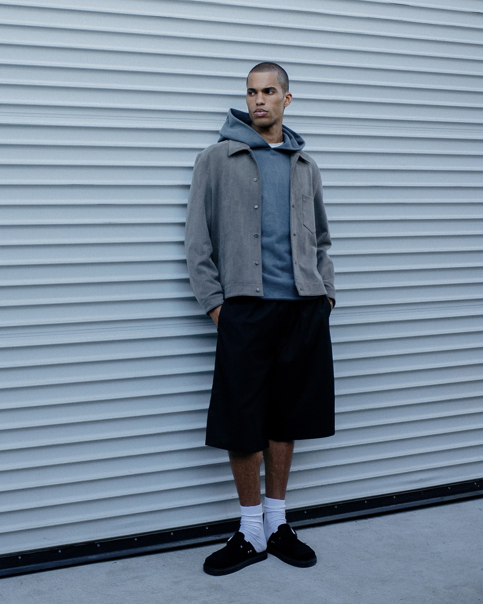 Black Tux Shorts