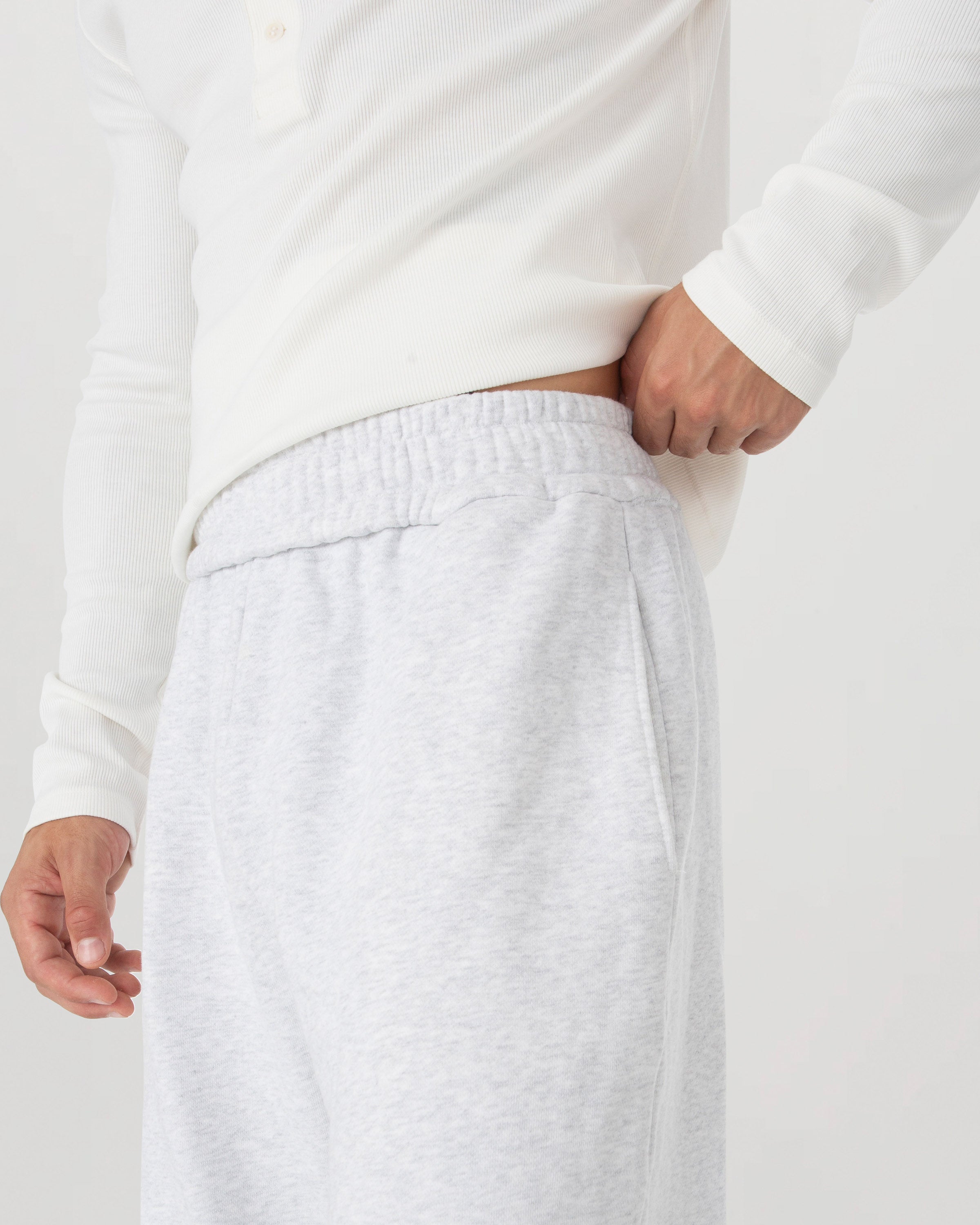 Grey Heavyweight Sweatpants