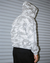 White Camo Zip