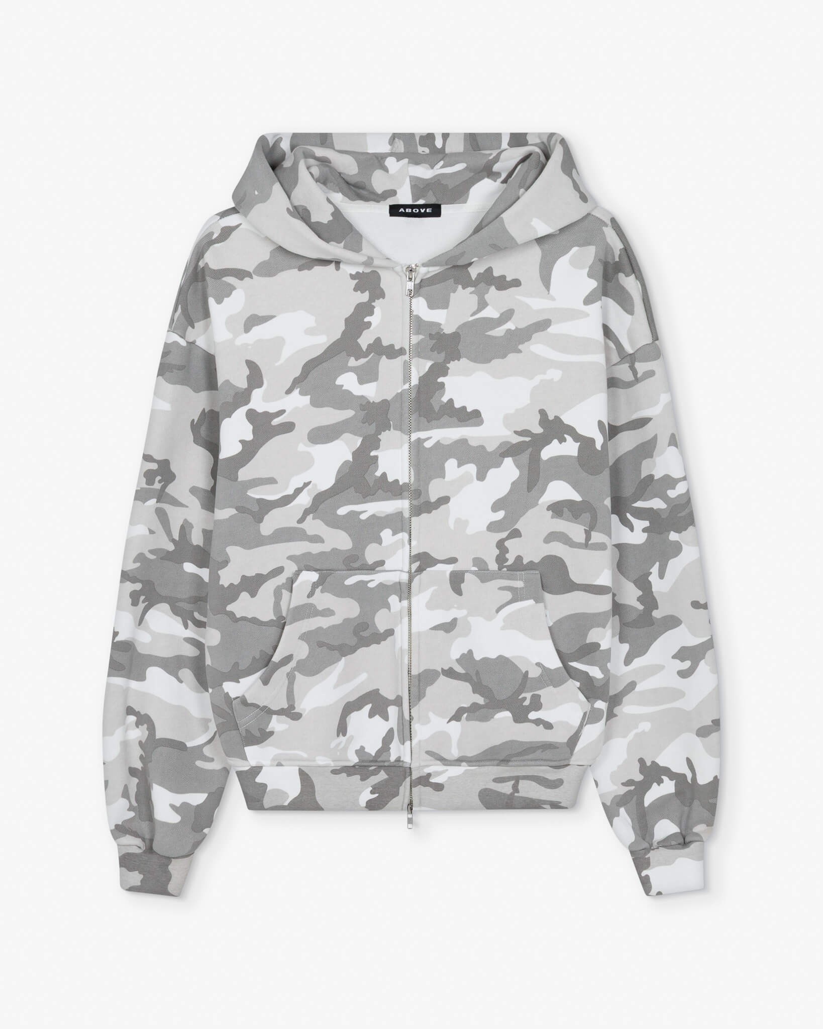 White Camo Zip