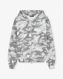 White Camo Zip