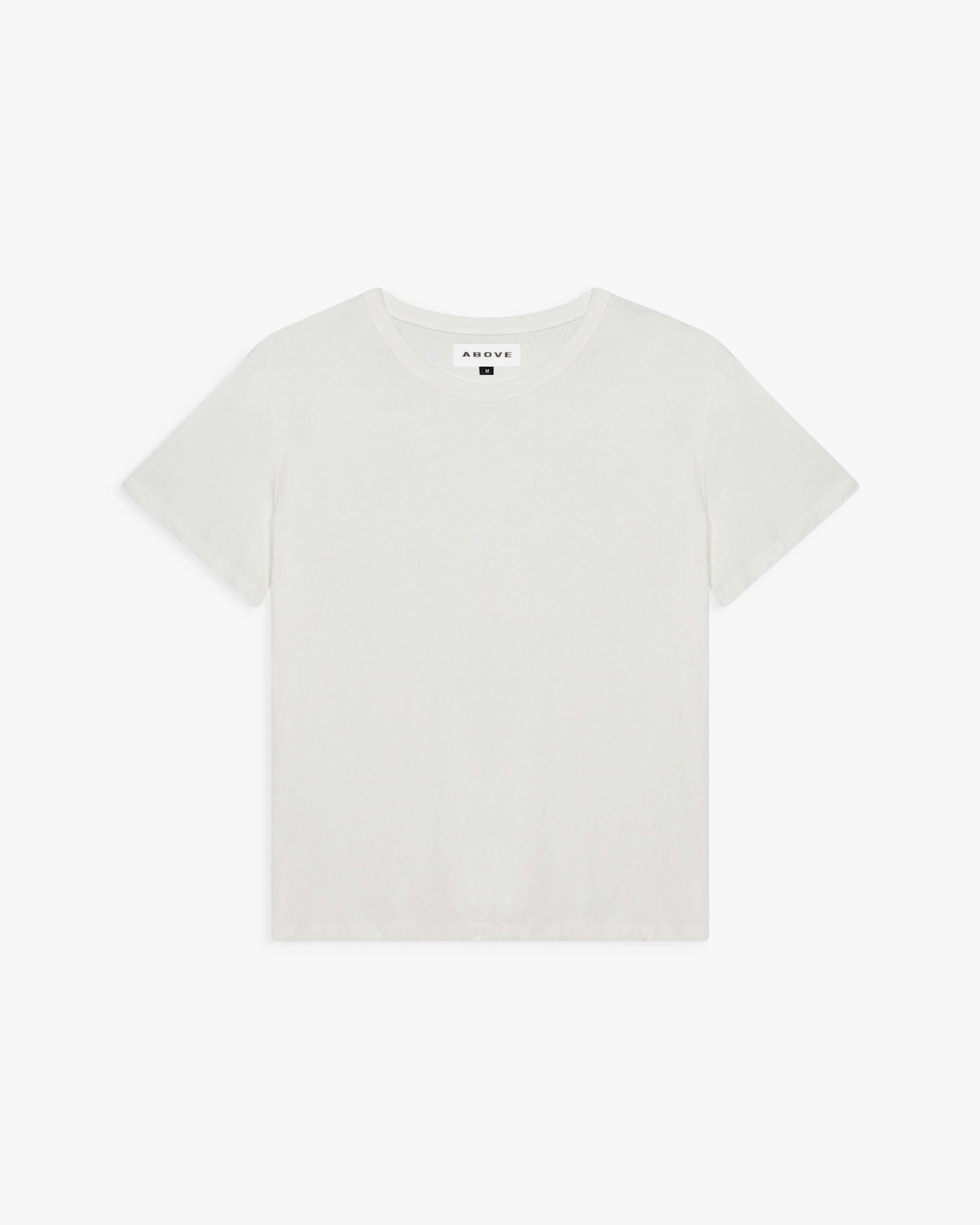 White Slub Cotton T