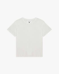 White Slub Cotton T