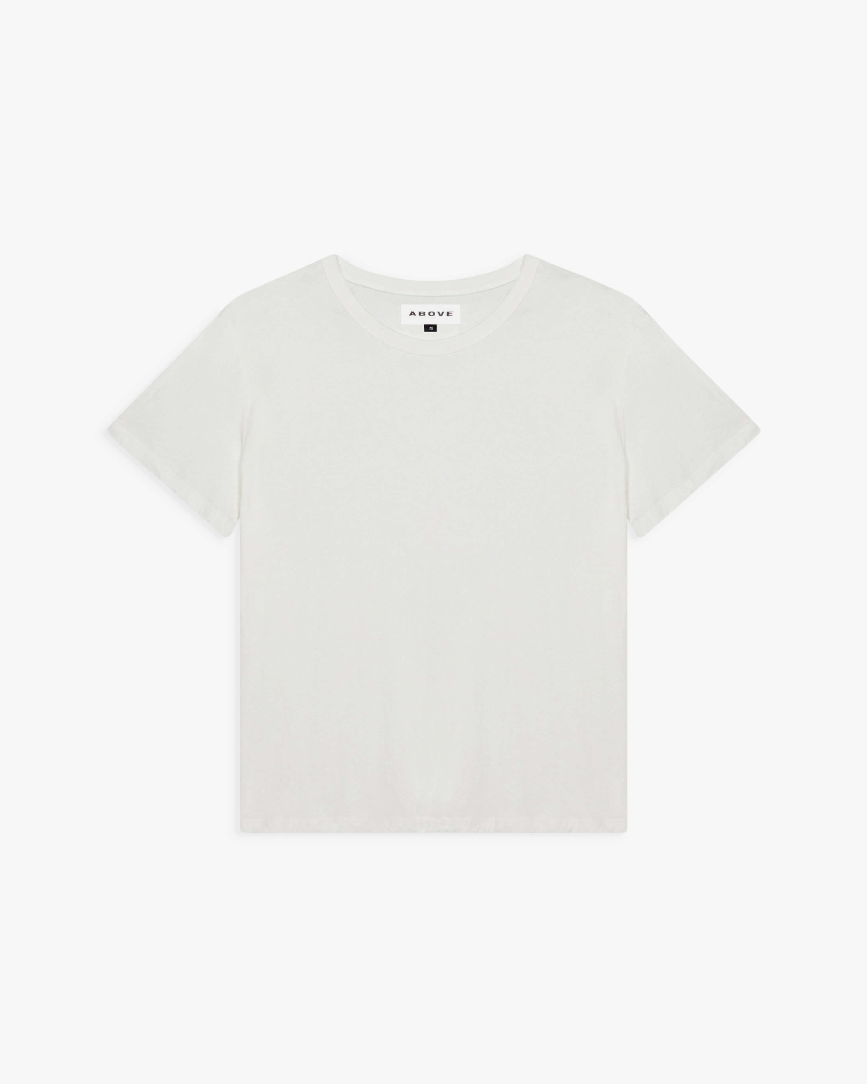 White Slub Cotton T