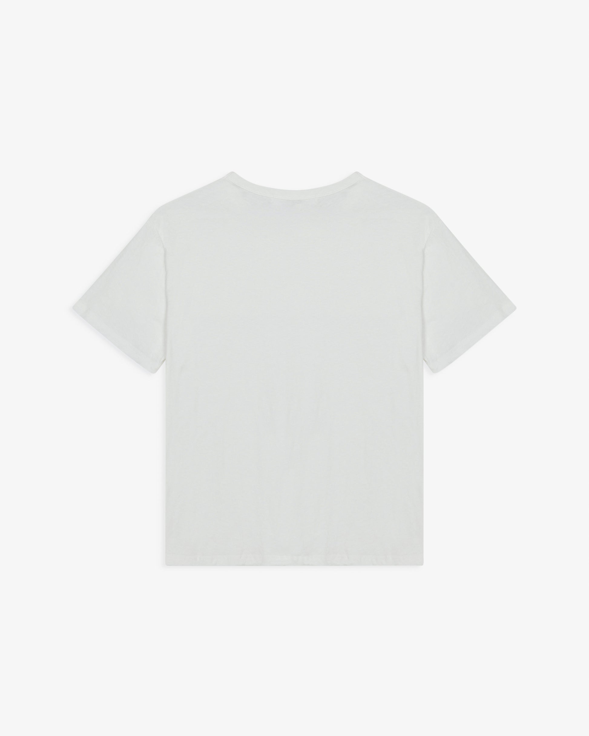 White Slub Cotton T